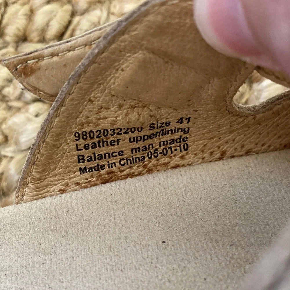 Dansko Womens Sela Beige Leather Block Heel‎ Strappy Buckle Sandal Size 41